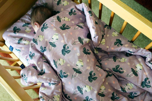 Komplet pościeli z wypełnieniem Baleriny CocoBird 