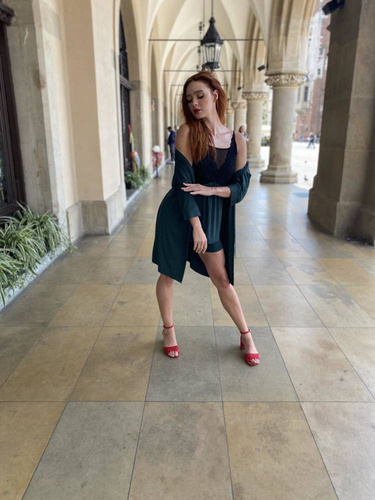 Piżama Damska 612 Artemise Forex- zielony