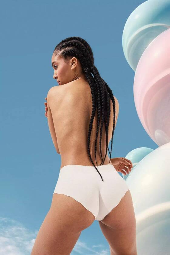 Figi Damskie Zero Modal 2.0 Short Sloggi - angora