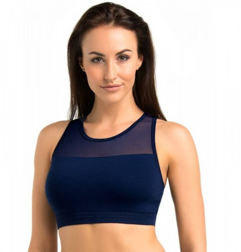 Sportowy top damski Lino Teyli - ciemny niebieski