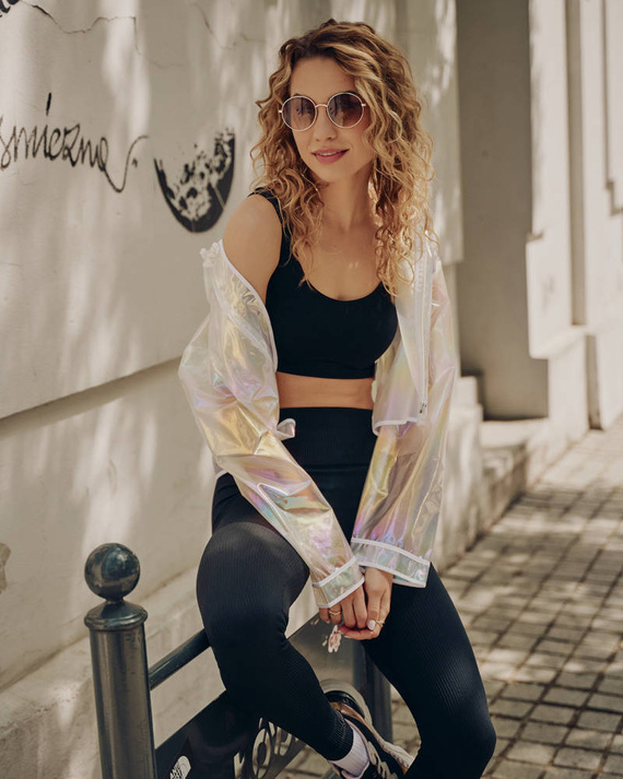 Koszulka damska Seamless top tank Gabriella czarny