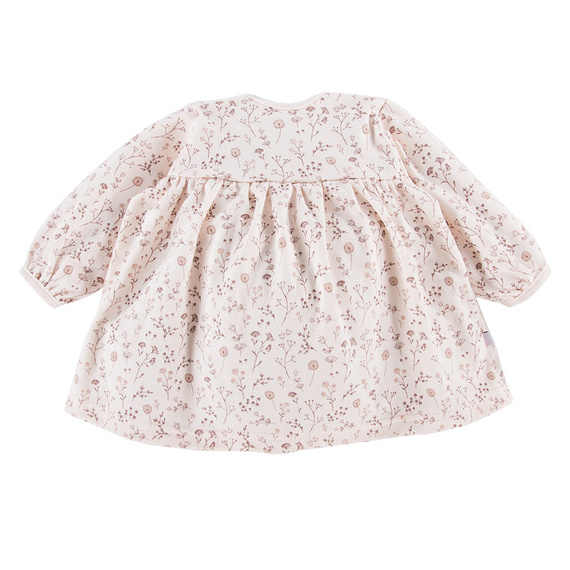 Tunika z długim rękawem Bloom Eevi - ecru druk