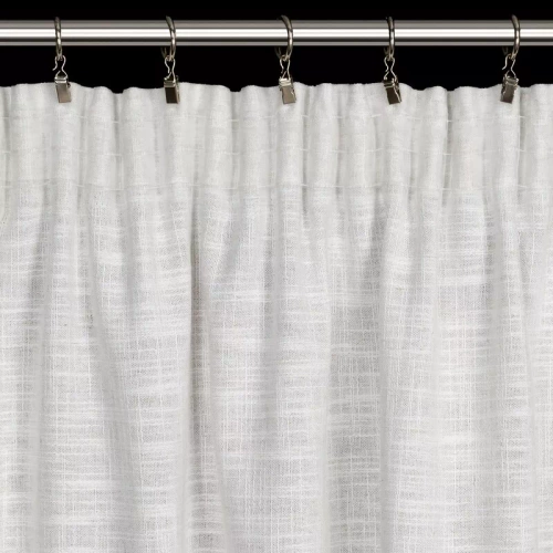 Zasłona na taśmie Rosi Eurofirany srebrny