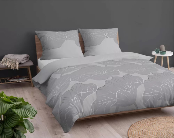 Pościel bawełniana 4966B kwiaty Detexpol