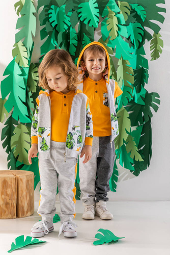 Kamizelka dresowa z kapturem 186272 Tukan Nicol 