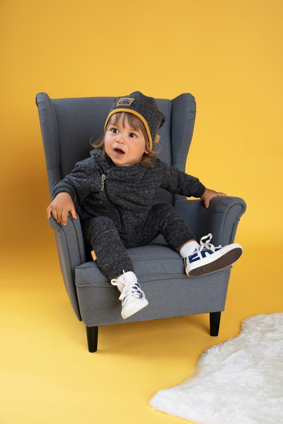 173275 Prince Bluza dresowa rozpinana Nicol - grafit