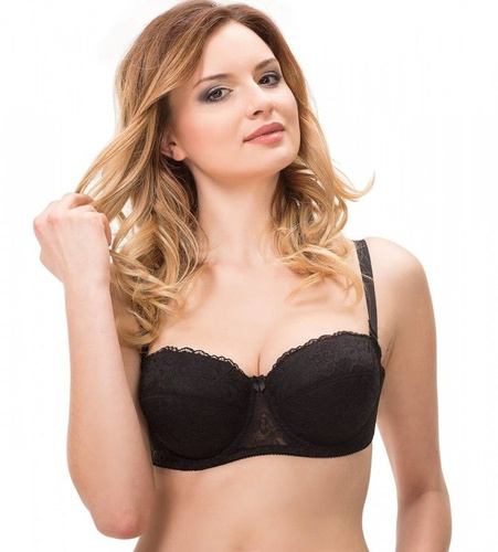 0017 Biustonosz bardotka KOSTAR beżowy