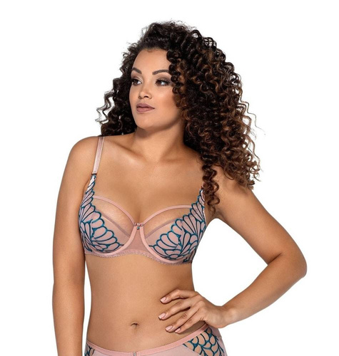 Biustonosz półusztywniany 1927 Ava - beżowy