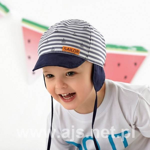 44-319 Czapka dziecięca AJS mix-kolor