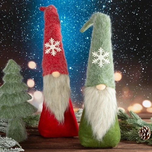 Skrzat 120 B figurka dekoracyjna świąteczna Eurofirany zielony