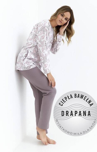 Piżama damska 430 Cana - kakao