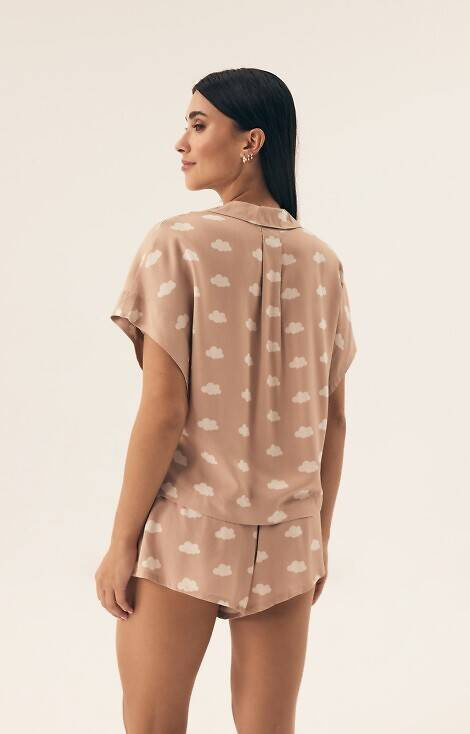 Piżama Damska 42645 Nubes Henderson - sand
