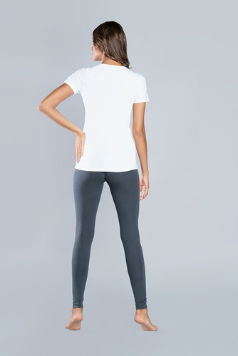 Ibiza Koszulka Damska krótki rękaw Italian Fashion - czarny 