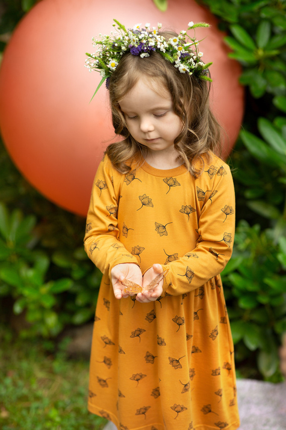 Sukienka dziewczęca Magic Vibes Pinokio - żółty