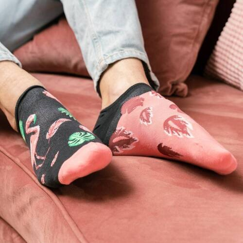 Skarpety męskie Asymetryczne 009 More - 010 grafitowy