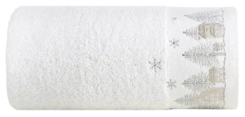 Ręcznik świąteczny choinka Joy 2 Eurofirany biały