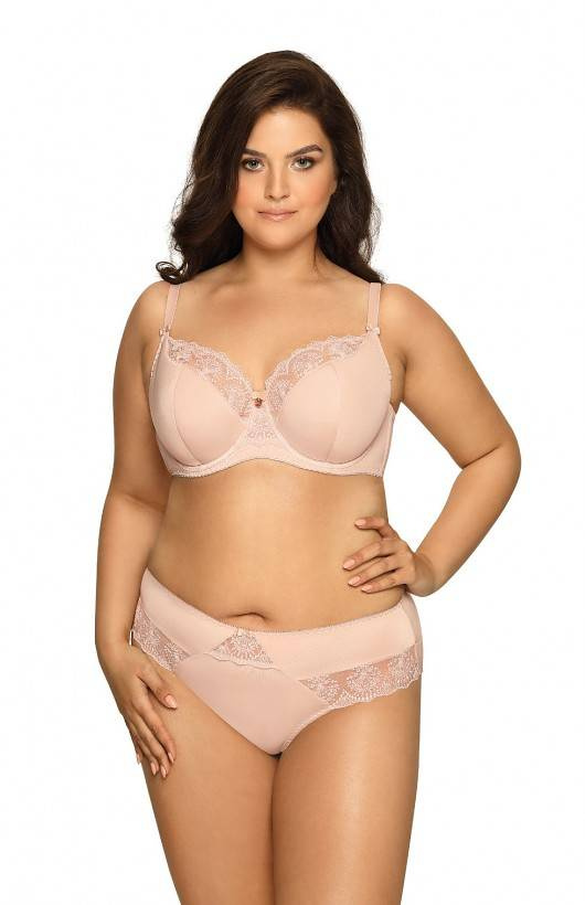 Półusztywniany Biustonosz MAXI 1921 Ava czarny