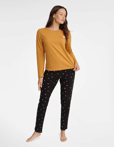 Piżama Damska 40932 Grind Henderson brązowy