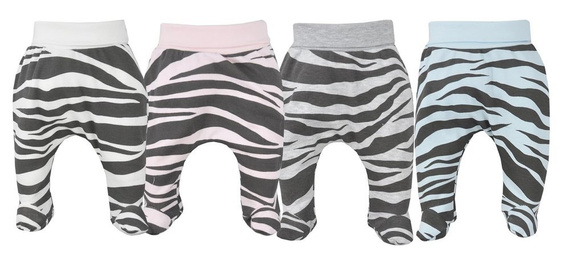 Półśpiochy bawełniane "SAWANNA" Koala- niebieskie