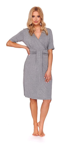 Koszula ciążowa i do karmienia 9116 Doctor Nap- dark grey