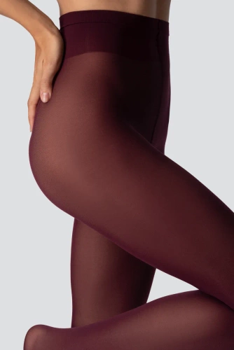 Tina Soft Touch Rajstopy Damskie Mona 40den - red wine