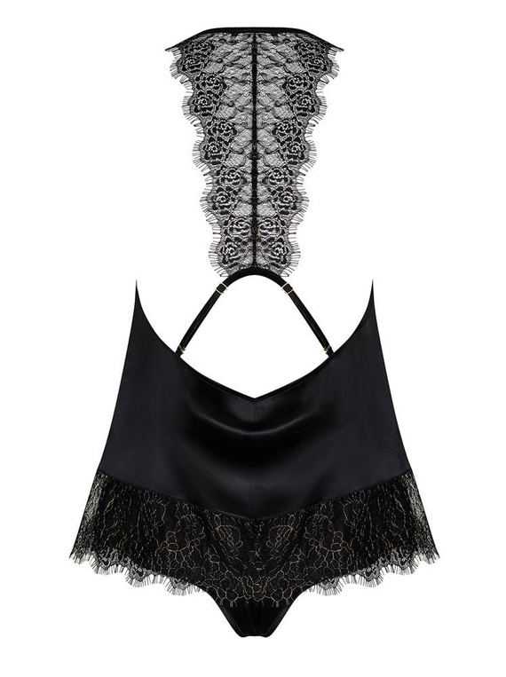 Komplet Agatya Obsessive - czarny