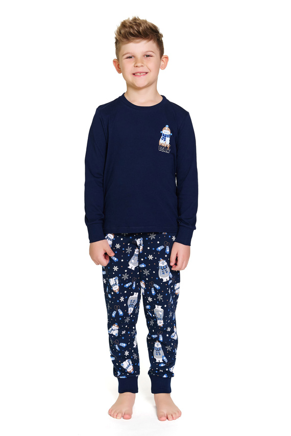 Doctor Nap 7339 – Piżama dziecięca Cozy Bear, 100% bawełna, unisex