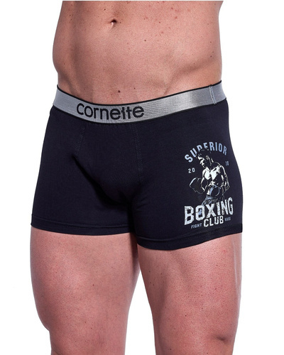 Bokserki męskie 280/240 Tattoo Boxing Cornette czarny