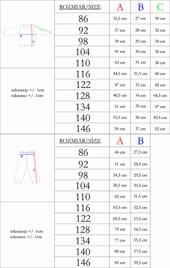 213036 Piżama dziecięca Nelly Nicol