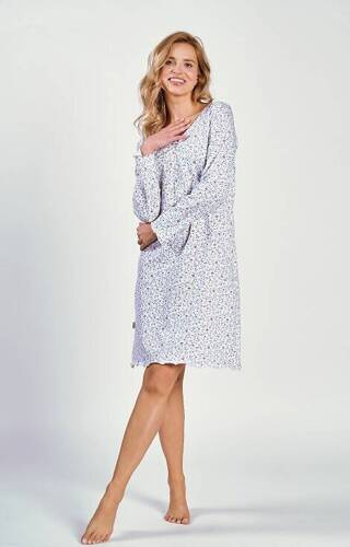 Koszula Damska 3241 Ariella  Taro- biała