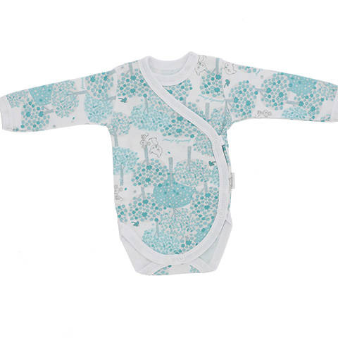 Body kopertowe z długim rękawem BD10326 Forest Mamatti