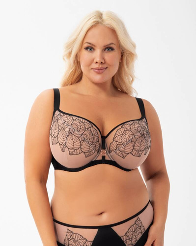 Gorsenia Biustonosz miękki K 924 Palmira czarny