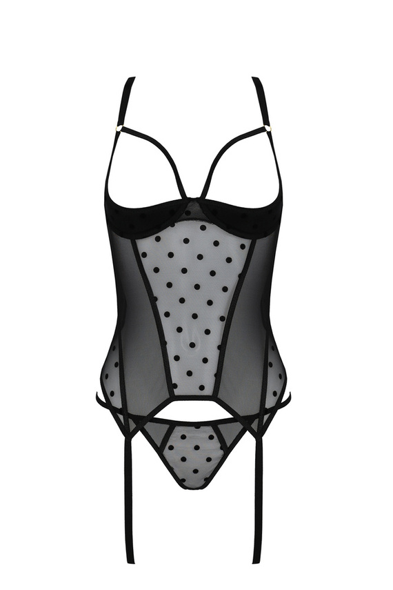 Gorset damski Marina Corset Passion czarny