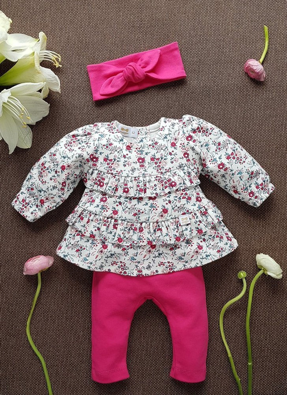 Legginsy dłuigie 2511 Jasmina Marija - fuksja