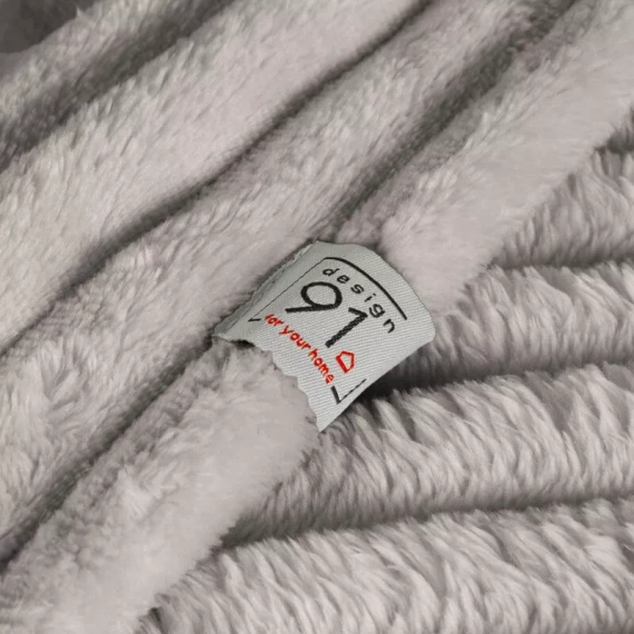 Koc narzuta z mikrofibry Soft Designe91 beżowy