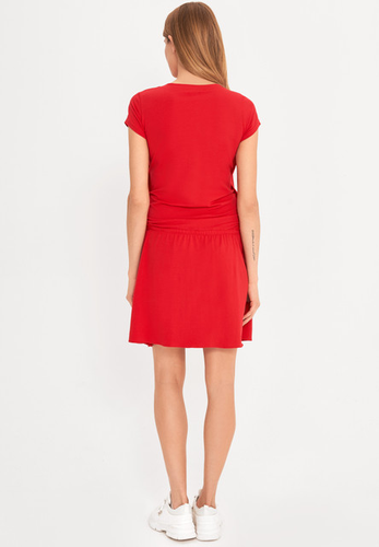 Simple red Sukienka ciążowa i do karmienia Cool Mama