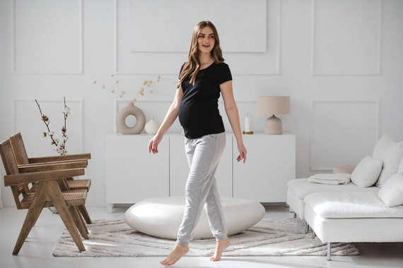 Bluzka ciążowa Belly Milk&Love czarny