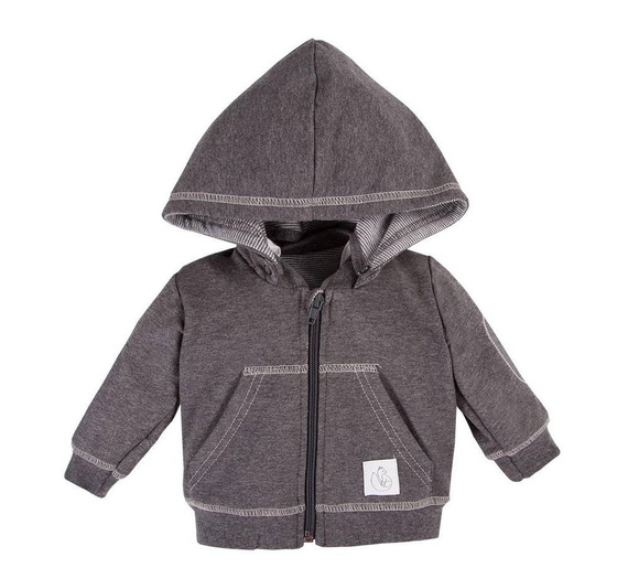 Bluza dresowa z kapturem UNIQUE Ewa Klucze- grafit 