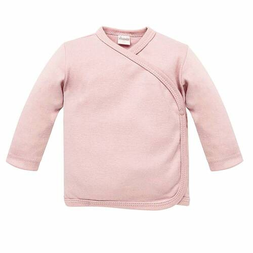 Kaftanik niemowlęcy wiązany Lovely Day Pinokio -  różowy