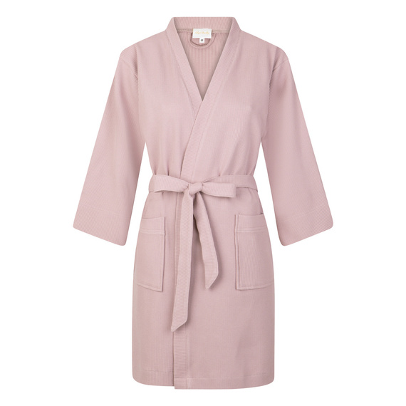 Szlafrok damski Frida ByShelly - brudny róż