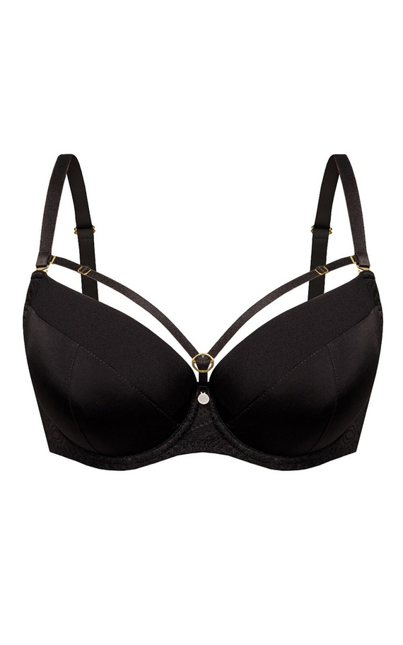 Biustonosz Push-up Desire Big Mefemi- czarny