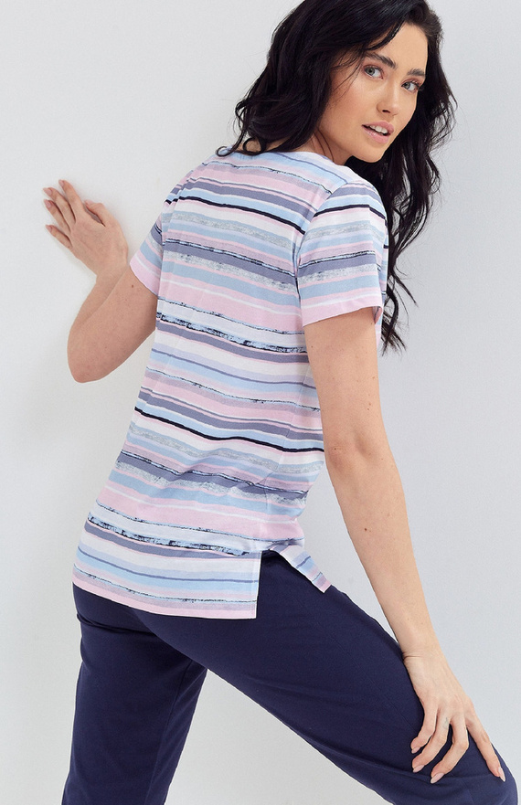 Piżama damska 111 Cana -granatowy