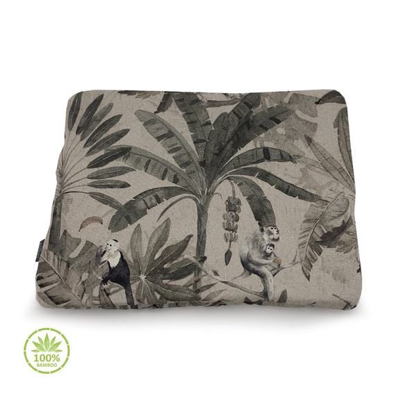 Poduszka 100% Bamboo Sawanna- Makaszka