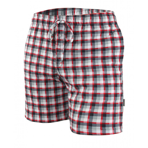 Spodnie piżamowe Milo 2 Sesto Senso kratka 10 czerwony