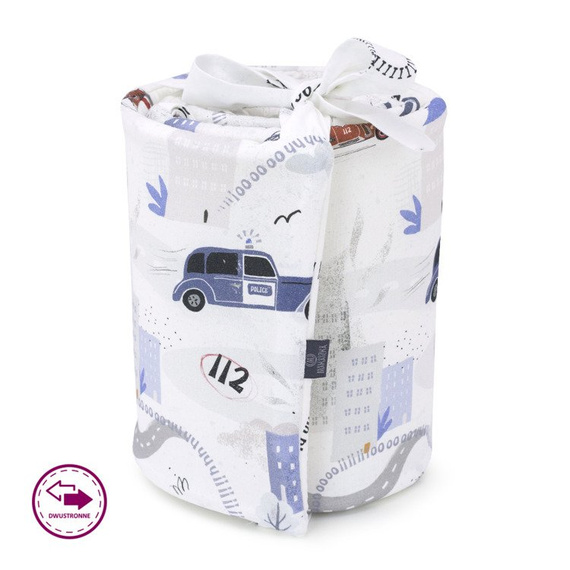 Ochraniacz na szczebelki do łóżeczka Na Sygnale - Makaszka