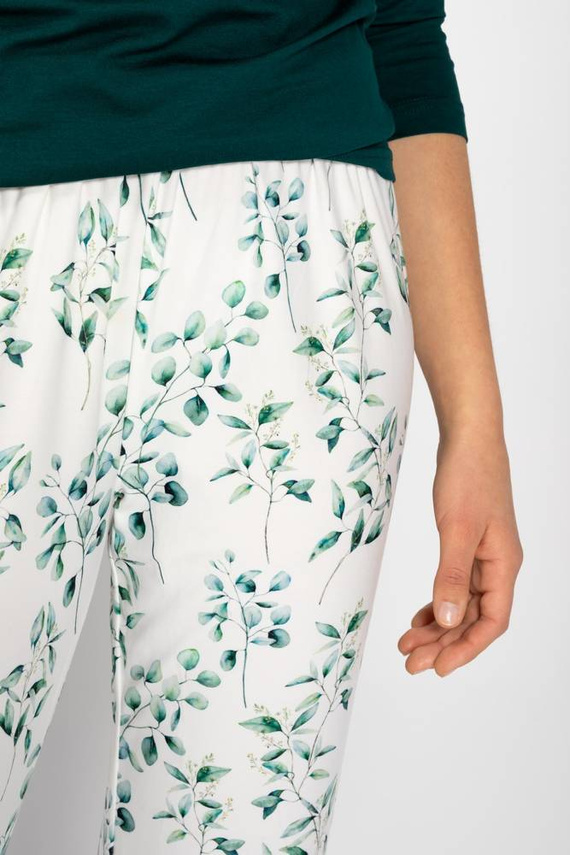 Piżama damska Carla Momenti Per Me green