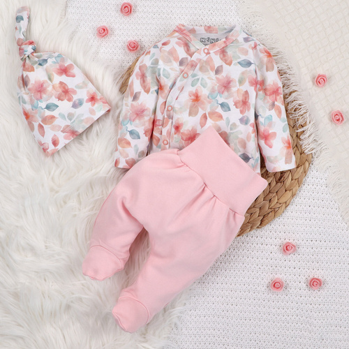 Body kopertowe dla dziewczynki Kolorowe Kwiatki Nini druk