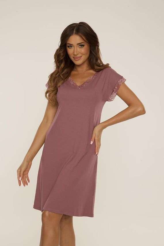 Koszula nocna 816 Hazel Forex -jagodowy