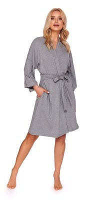 Szlafrok damski 9999 Doctor Nap - dark grey