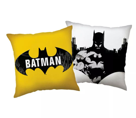 Miękka poduszka dziecięca Batman Jerry Fabrics | Przytulna, lekka i łatwa w pielęgnacji